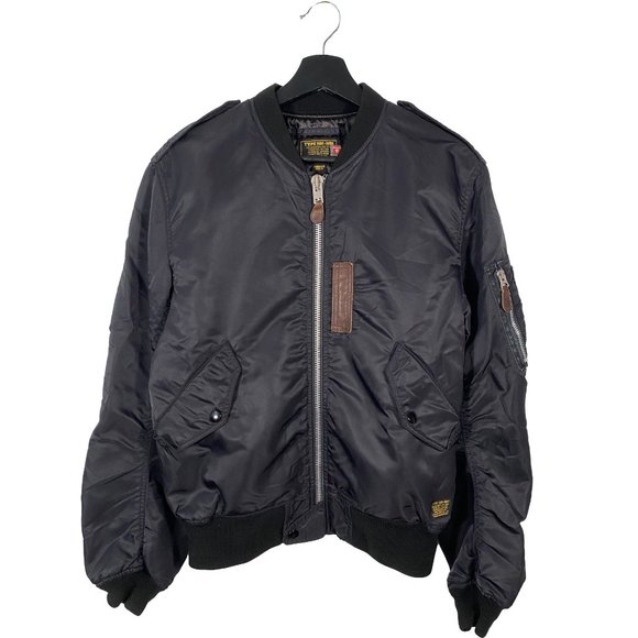 NEIGHBORHOOD L-2D Jacket Black/Brown Size M - Picture 1 of 8